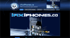 Desktop Screenshot of ifixiphones.ca